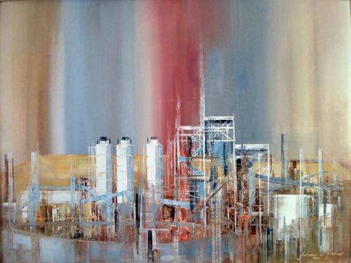 Julian D Fisher - Industrial landscape - Signature piece - Act now!!